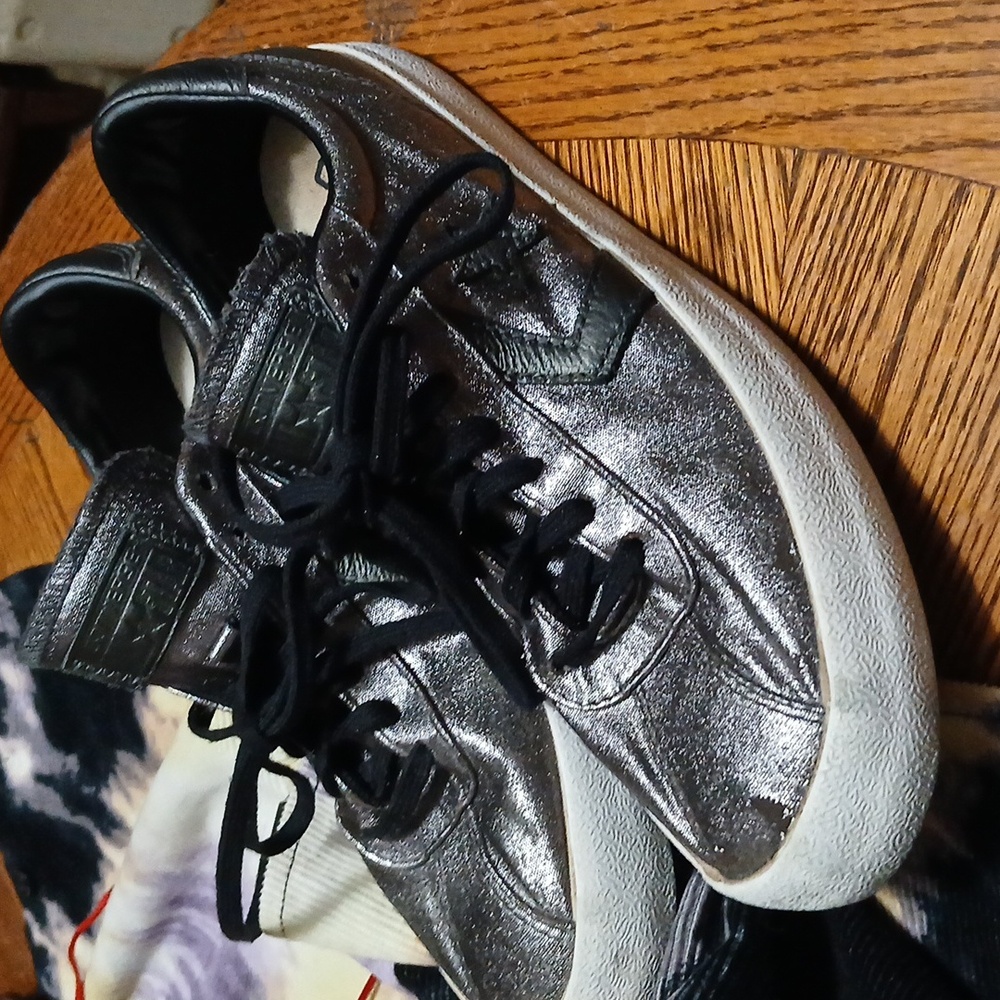 Converse‎ Metallic Gold W Blk. Star, Women's Sz.10 - Picture 15 of 16